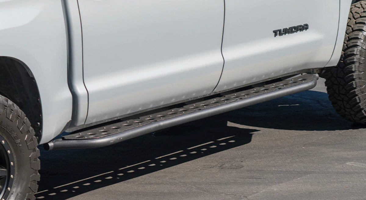 Cali Raised Step Edition Rock Sliders | Toyota Tundra (2014-2021) - Truck Brigade