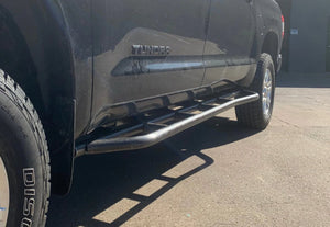 Cali Raised Step Edition Rock Sliders | Toyota Tundra (2014-2021) - Truck Brigade