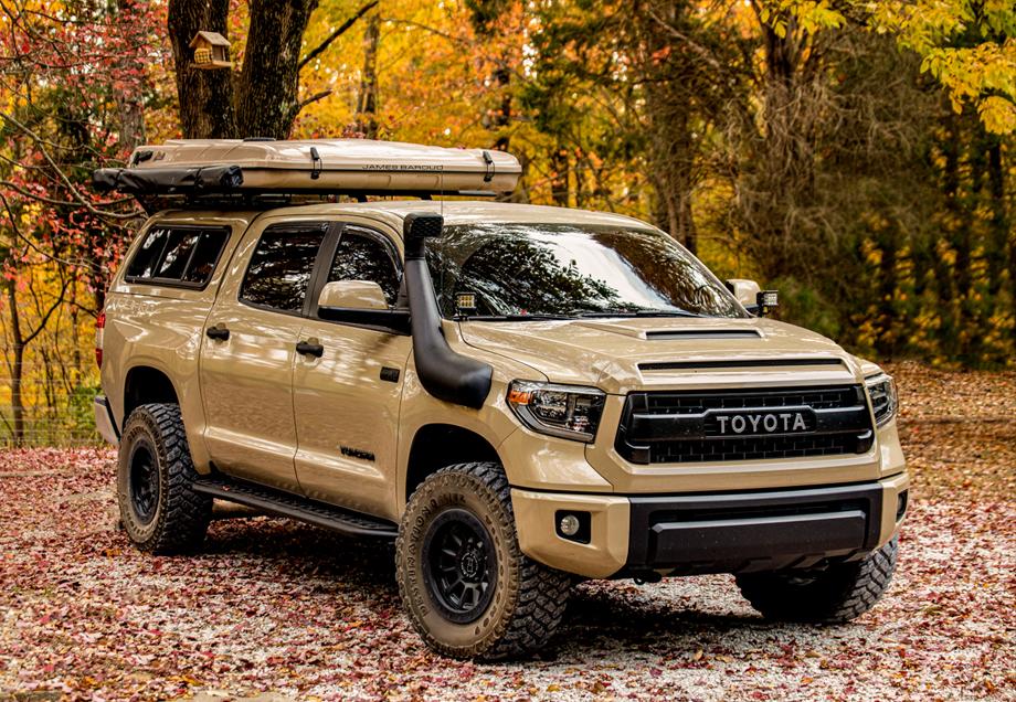 Cali Raised Step Edition Rock Sliders | Toyota Tundra (2014-2021) | Truck Brigade
