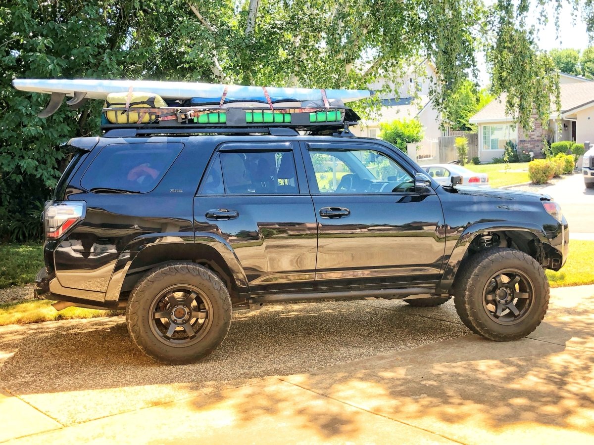 Cali Raised Trail Edition Bolt-On Rock Sliders | Toyota 4Runner (2010-2024) | Truck Brigade