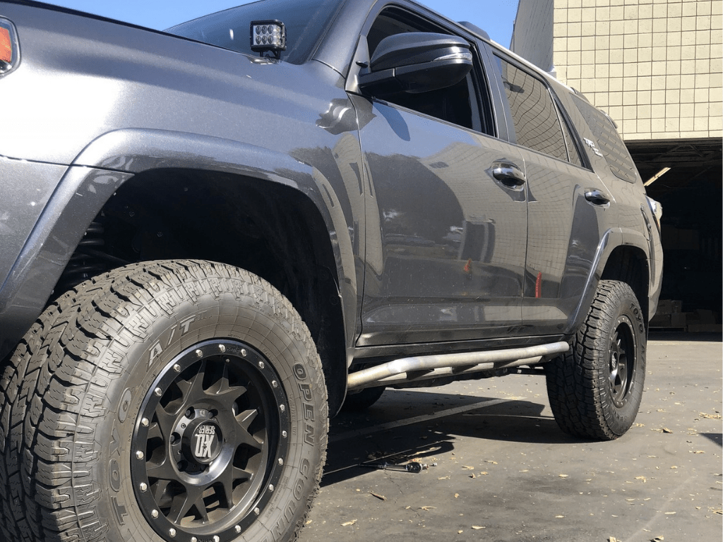 Cali Raised Trail Edition Bolt-On Rock Sliders | Toyota 4Runner (2010-2024) | Truck Brigade