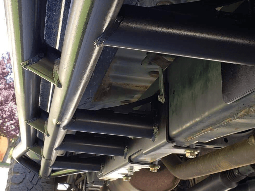 Cali Raised Trail Edition Bolt-On Rock Sliders | Toyota Tacoma (2005-2023) | Truck Brigade