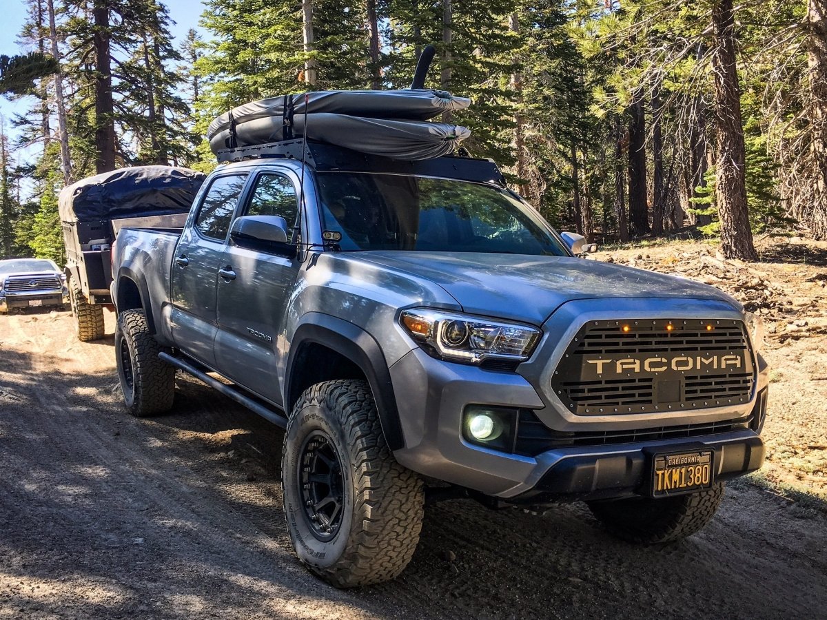 Cali Raised Trail Edition Bolt-On Rock Sliders | Toyota Tacoma (2005-2023) | Truck Brigade