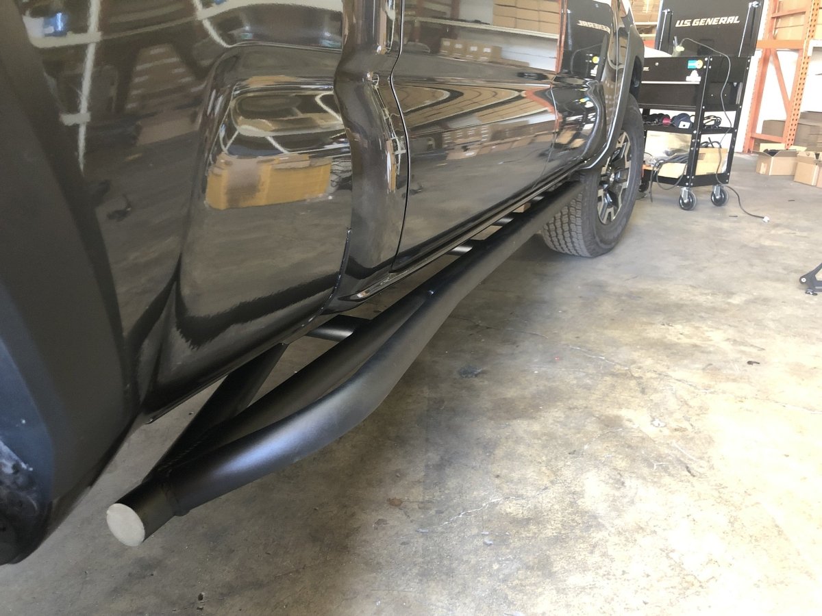 Cali Raised Trail Edition Bolt-On Rock Sliders | Toyota Tacoma (2005-2023) | Truck Brigade