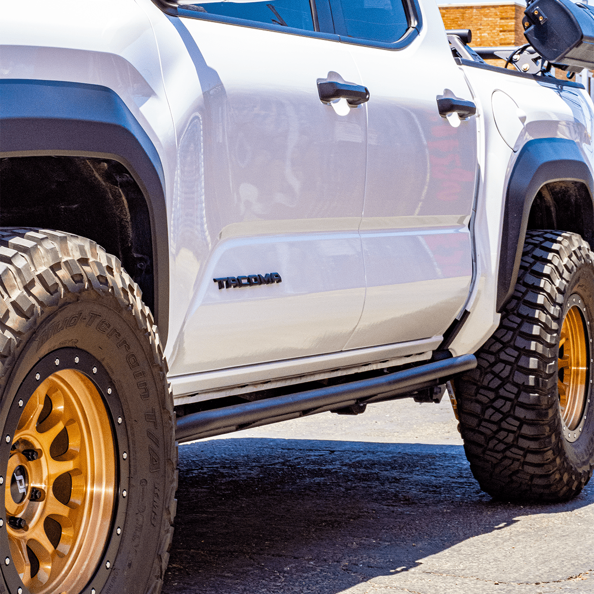 Cali Raised Trail Edition Bolt-On Rock Sliders | Toyota Tacoma (2024-2025) | Truck Brigade