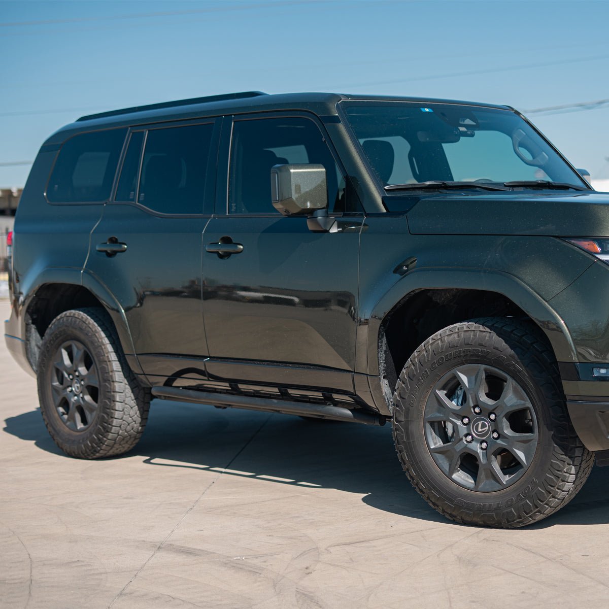 Cali Raised Trail Edition Rock Sliders | Lexus GX 550 (2024+) | Truck Brigade