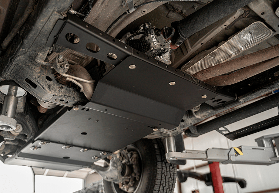 Cali Raised Transfer Case Skid Plate | Toyota Tacoma (2005-2015) | Truck Brigade