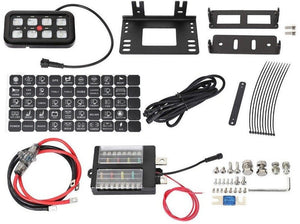 Cali Raised Vehicle Accessory 8 Switch Control System (Blue Backlighting) - Truck Brigade