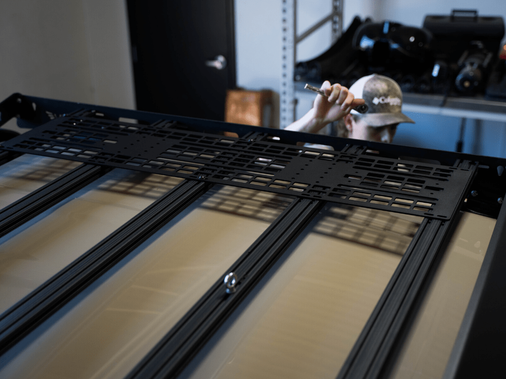 Cali Raised Victory 4x4 Roof Rack Mounted MOLLE Gear Panel | Truck Brigade