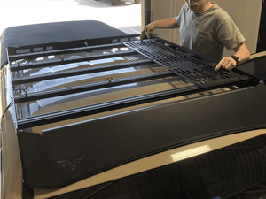 Cali Raised Victory 4x4 Roof Rack Mounted MOLLE Gear Panel | Truck Brigade