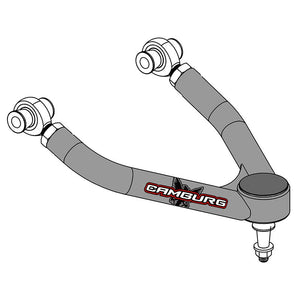 Camburg Performance Heim/Uniball Upper Control Arms | Chevy Colorado ZR2 (2017-2022) - Truck Brigade