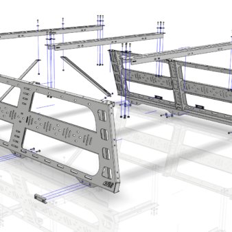CBI Offroad Cab Height Bed Rack | Ford F150 (2004-2022) - Truck Brigade