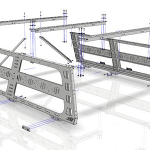 CBI Offroad Cab Height Bed Rack | Ford F150 (2004-2022) - Truck Brigade