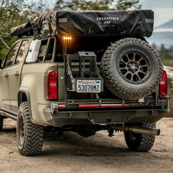 CBI Offroad Rear Bumper | Chevy Colorado Z71 &amp; ZR2 (2015-2021) - Truck Brigade