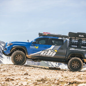 CBI Offroad Roof Rack Height Bed Rack | Toyota Tacoma (2005-2022) - Truck Brigade