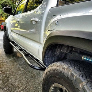 CBI Offroad Trail Series Bolt-On Rock Sliders | Toyota Tacoma (2016-2022) - Truck Brigade