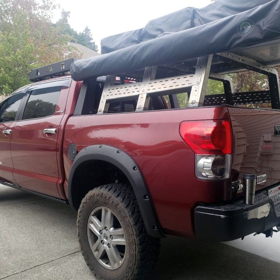 Chassis Unlimited 18&quot; Thorax Universal Overland Bed Rack System (Any Truck) - Truck Brigade