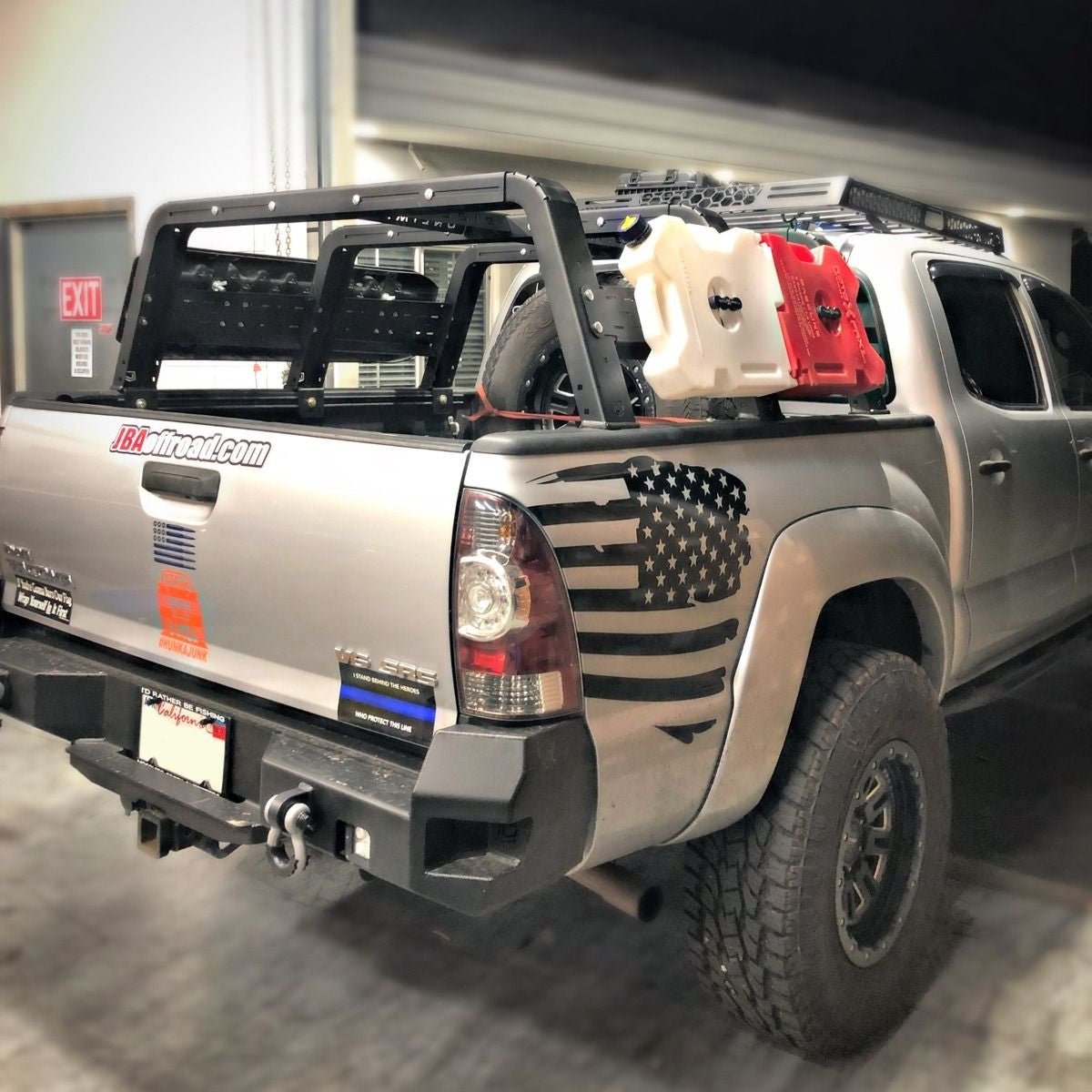 Chassis Unlimited 18&quot; Thorax Universal Overland Bed Rack System (Any Truck) - Truck Brigade