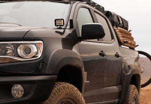 Cali Raised Low Profile Ditch Light Brackets Kit | Chevy Colorado/Canyon (2015-2022)