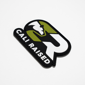 Cali Raised LED CR Logo PVC Patch
