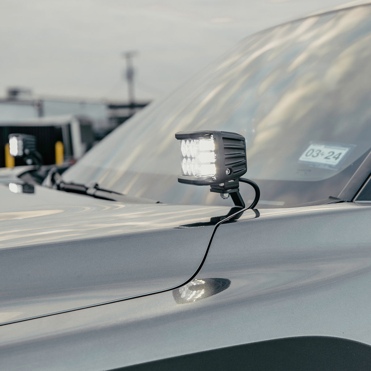 Cali Raised Low Profile Ditch Light Brackets | Toyota Tundra (2022-2024)