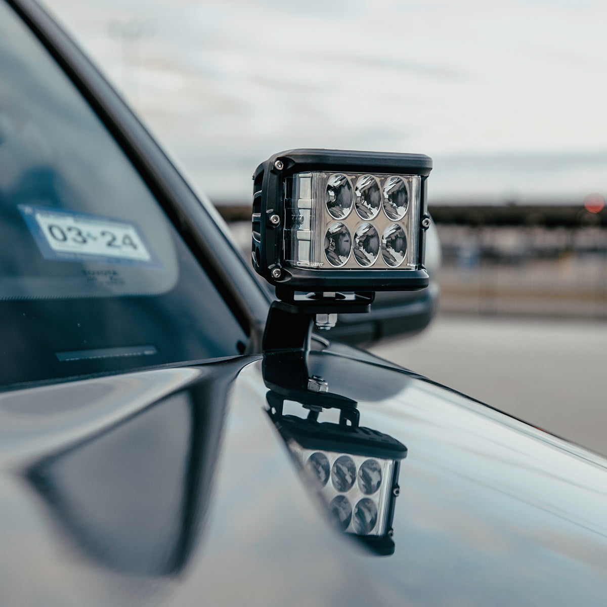 Cali Raised Low Profile Ditch Light Bracket Kit | Toyota Tundra (2022-2024)