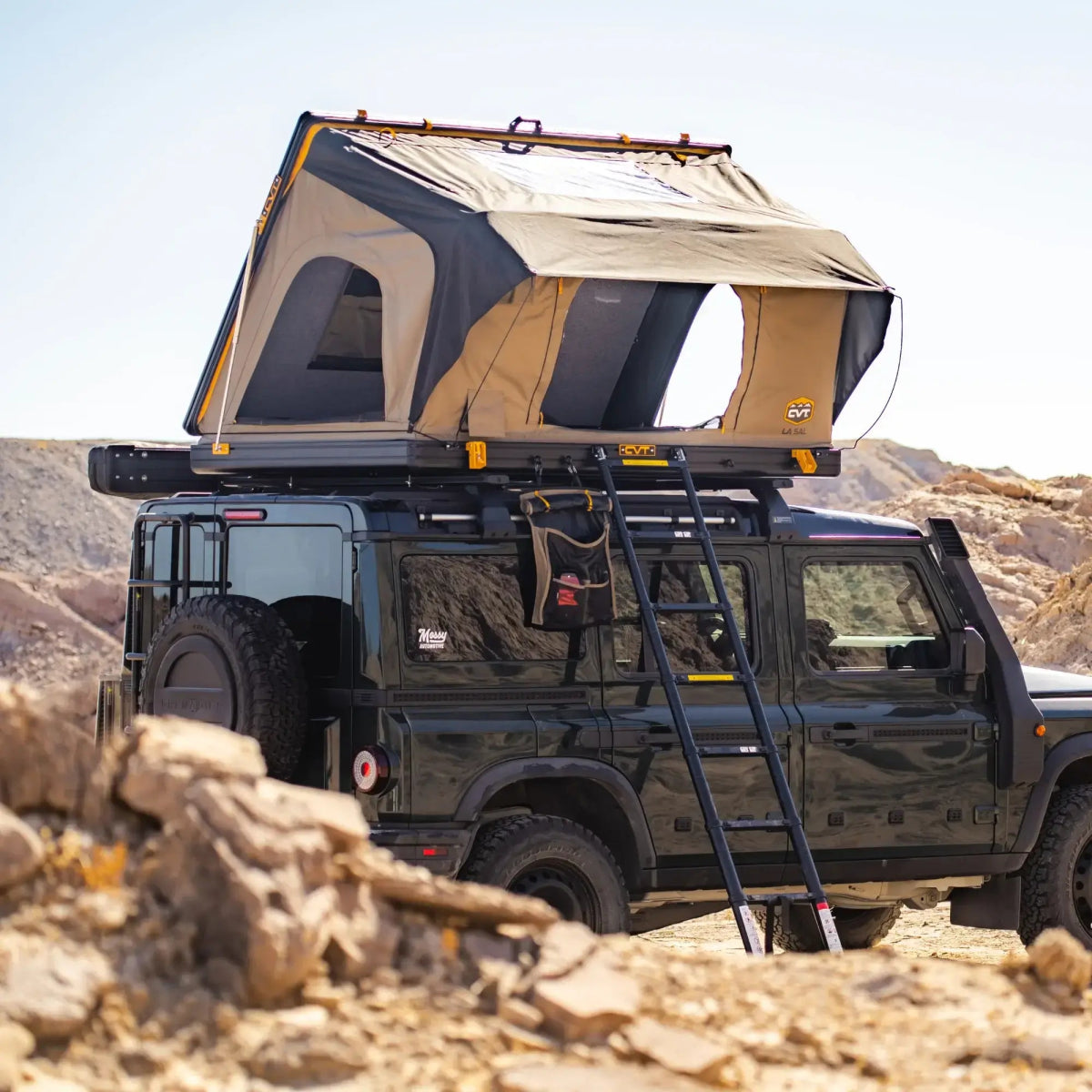 CVT La Sal Hardshell Roof Top Tent | Ultra Low-Profile 4-Season RTT