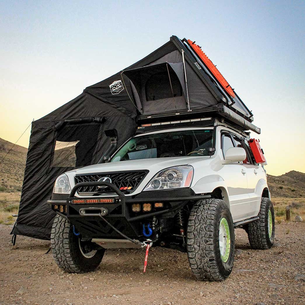 CVT Mt Triumph Roof Top Tent Truck Brigade