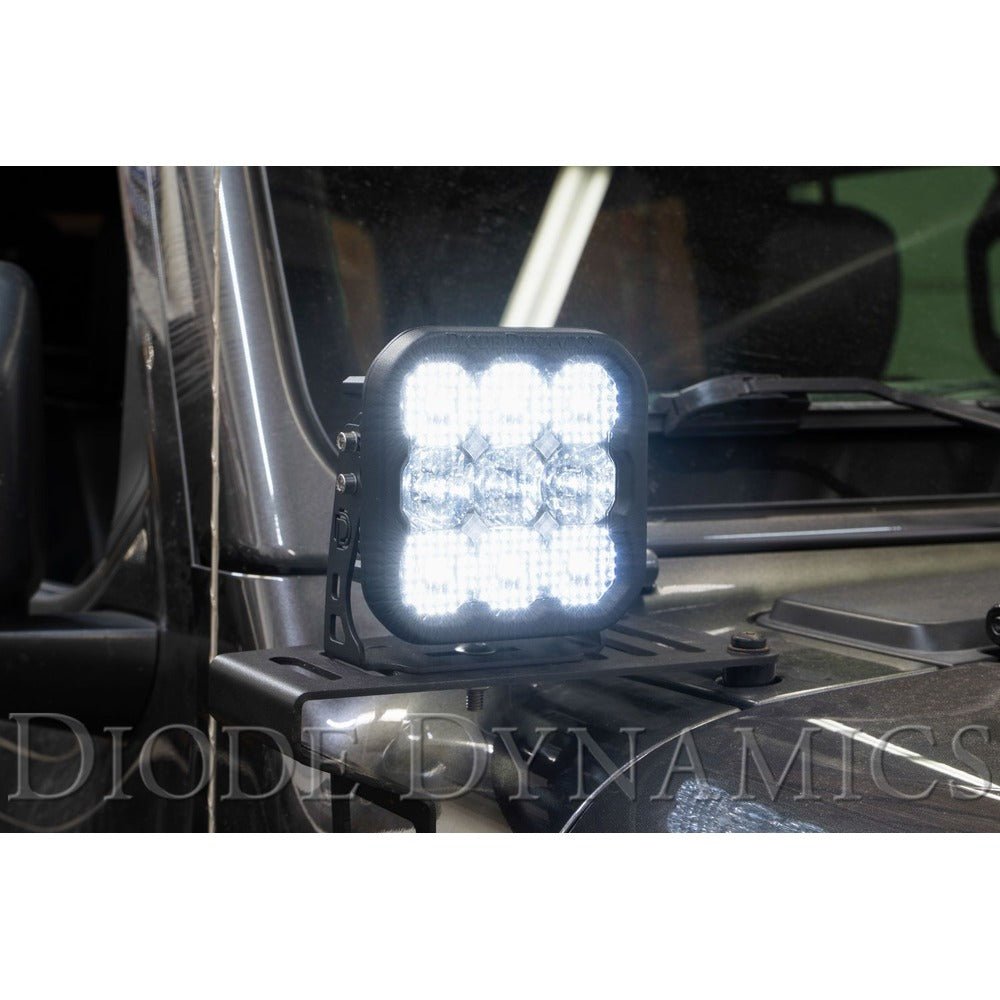 Diode Dynamics SS5 White Sport LED Pod - Pair - Truck Brigade