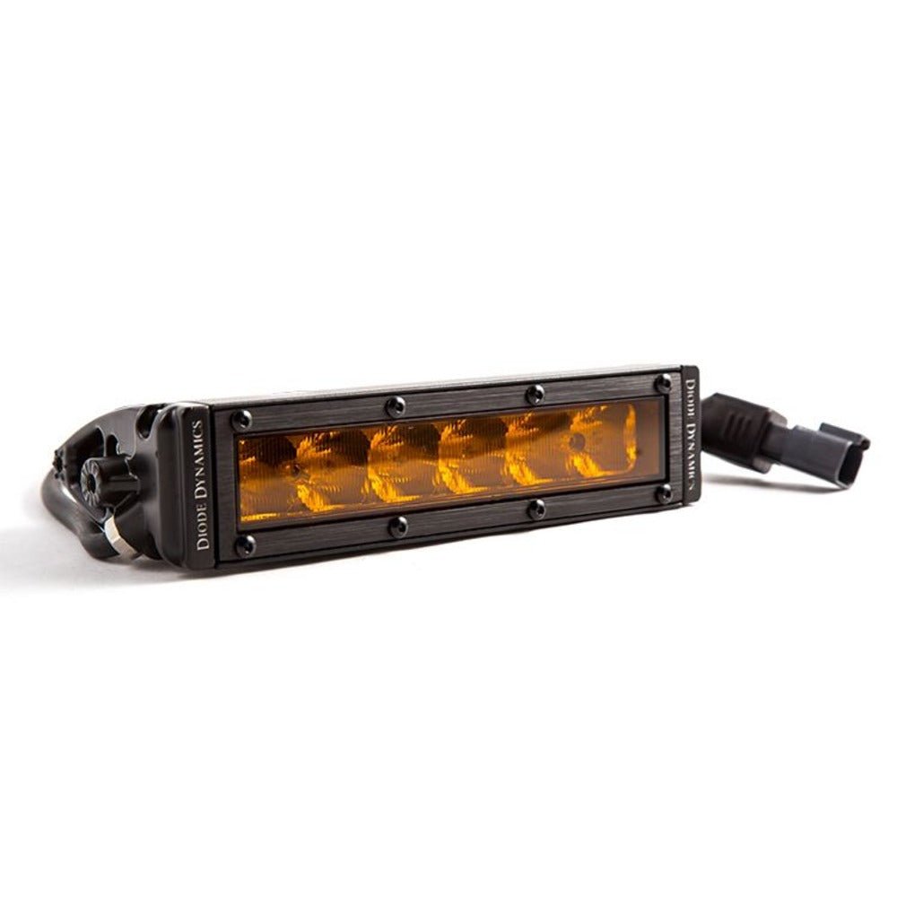 Diode Dynamics Stage Series 6&quot; SAE Amber Light Bar - Truck Brigade
