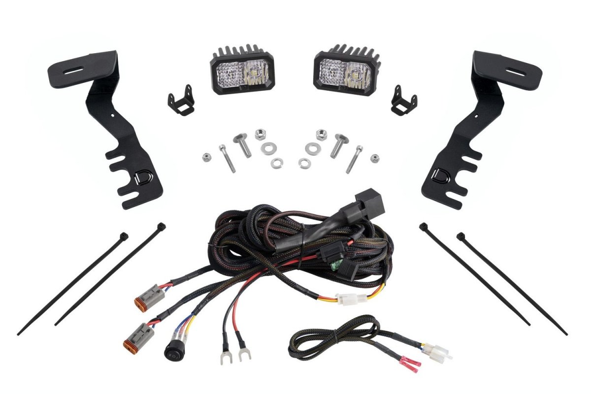 Diode Dynamics Stage Series Backlit Ditch Light Kit | Toyota Tacoma (2024 - 2025) - Truck Brigade