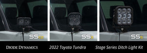 Diode Dynamics Stage Series Backlit Ditch Light Kit | Toyota Tundra (2022-2024) - Truck Brigade