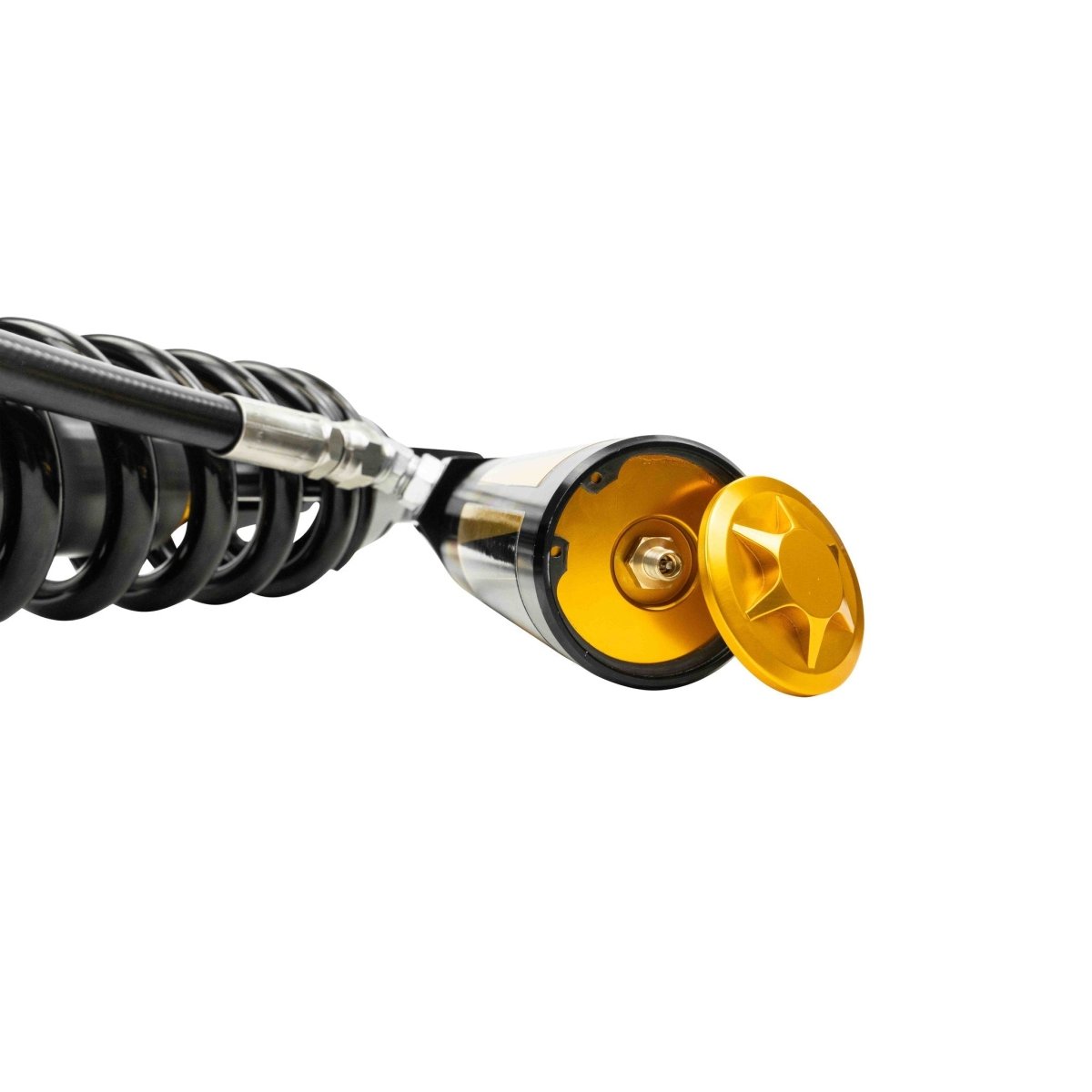 Dirt King 2.5 Coilovers DCA Remote Reservoir | Toyota Tacoma (2005 - 2023) | Truck Brigade