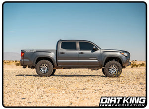 Dirt King 2.5 Smooth Body Shocks - DCA Remote Reservoir | Toyota Tacoma (2005 - 2023) - Truck Brigade