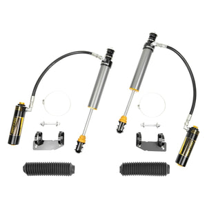 Dirt King 2.5 Smooth Body Shocks DCA Remote Reservoir | Toyota Tacoma (2005 - 2023) | Truck Brigade