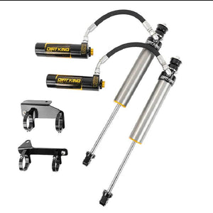 Dirt King 2.5 Smooth Body Shocks - DCA Remote Reservoir | Toyota Tacoma (2005 - 2023) - Truck Brigade