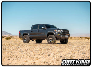 Dirt King 2.5 Smooth Body Shocks - DCA Remote Reservoir | Toyota Tacoma (2005 - 2023) - Truck Brigade