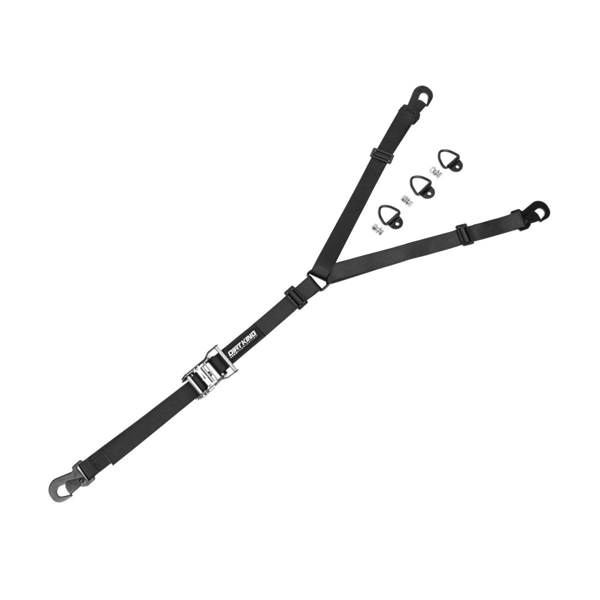 Dirt King 3 Way Spare Tire Strap & Mounts | Truck Brigade