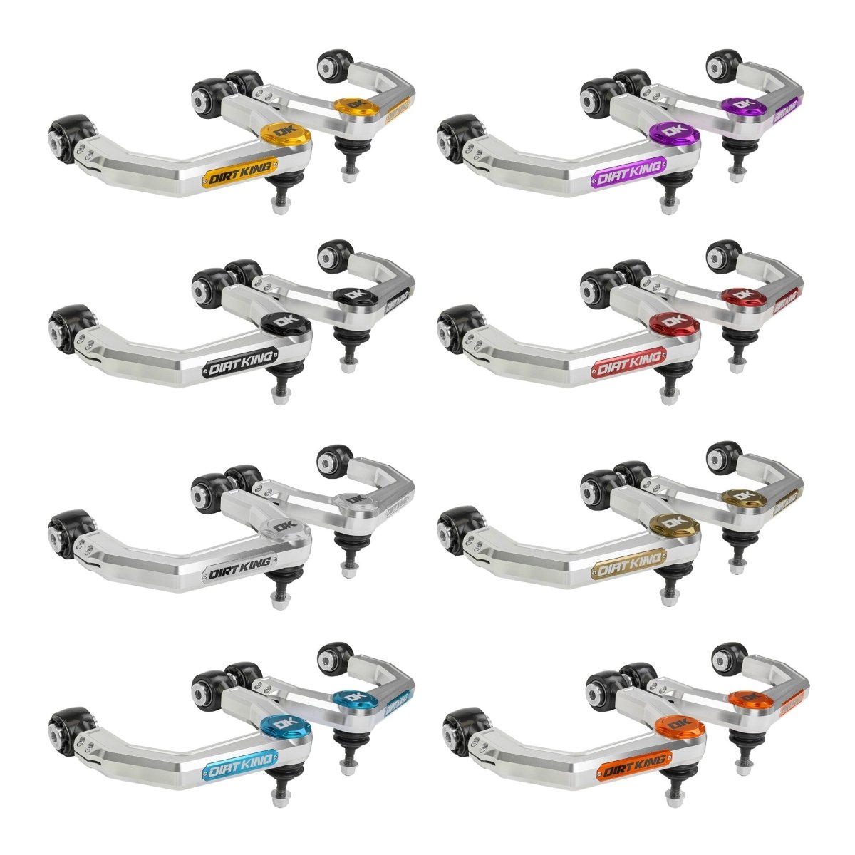 Dirt King Billet Upper Control Arms | Toyota Tacoma (2024 - 2025) | Truck Brigade