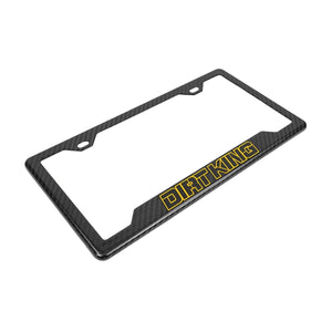 Dirt King Carbon Fiber License Plate Frame | Truck Brigade