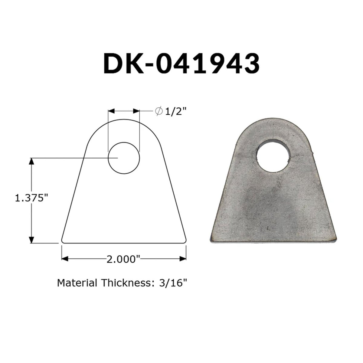 Dirt King Flat Tabs | Truck Brigade