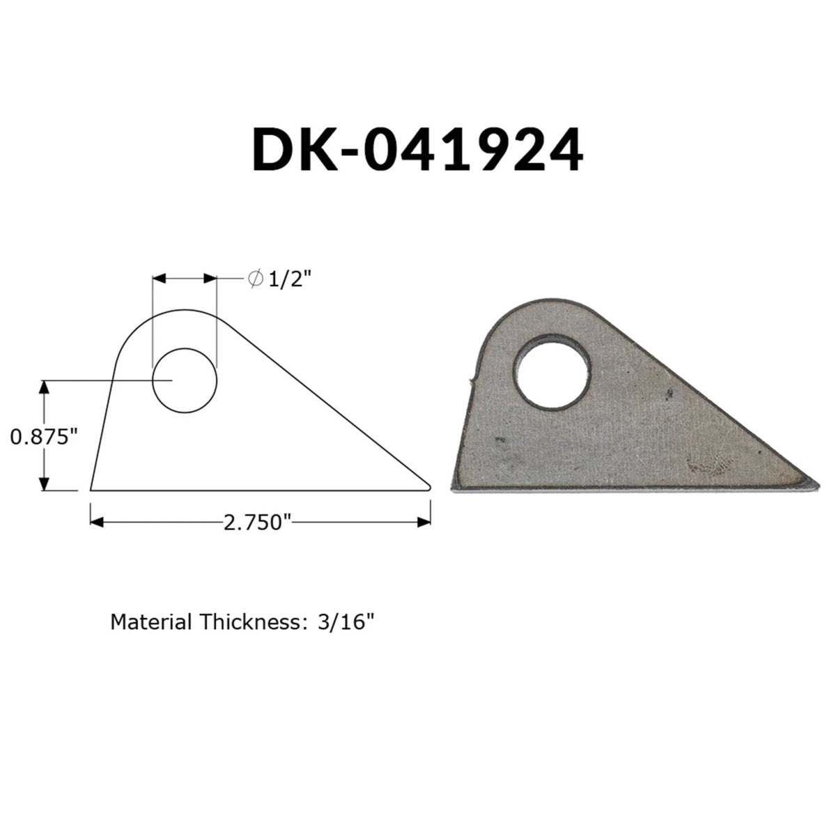 Dirt King Flat Tabs | Truck Brigade