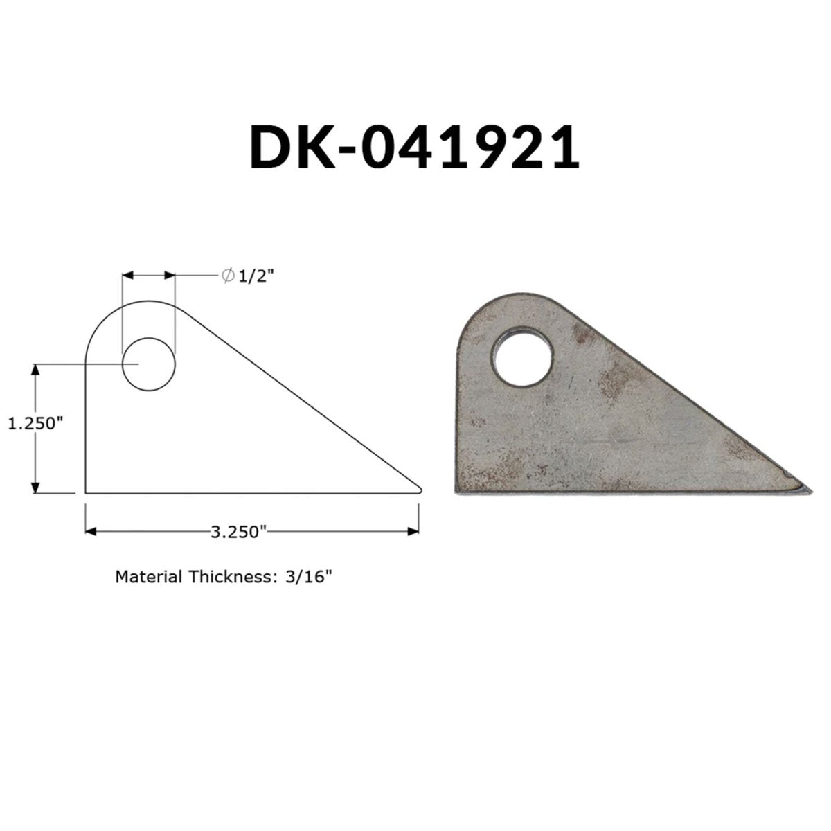 Dirt King Flat Tabs | Truck Brigade