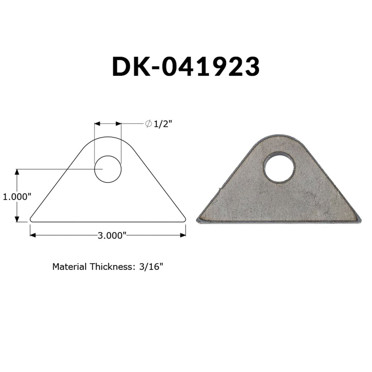 Dirt King Flat Tabs | Truck Brigade