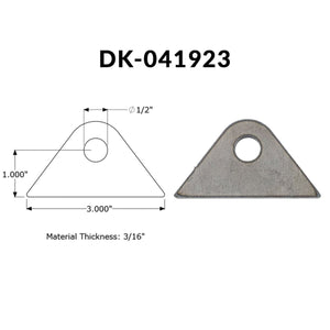 Dirt King Flat Tabs | Truck Brigade