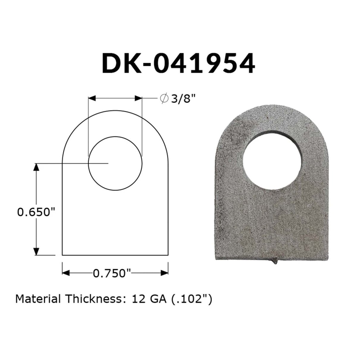 Dirt King Flat Tabs | Truck Brigade