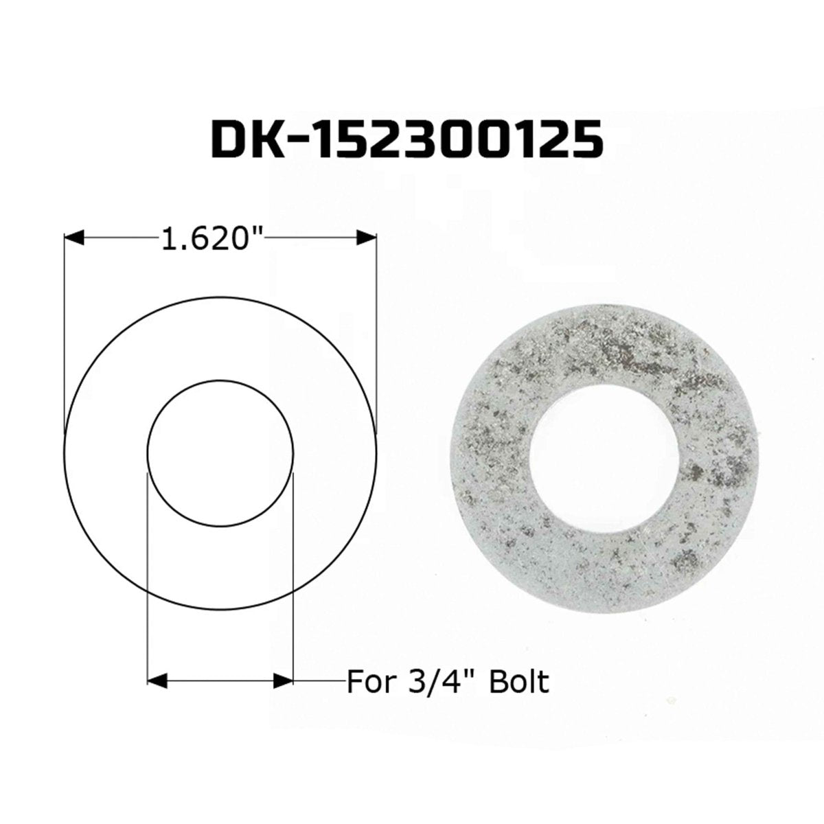 Dirt King Laser Cut Weld Washers | Truck Brigade