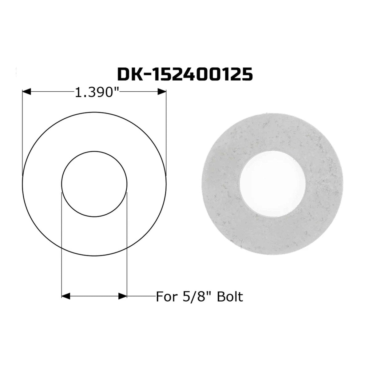 Dirt King Laser Cut Weld Washers | Truck Brigade