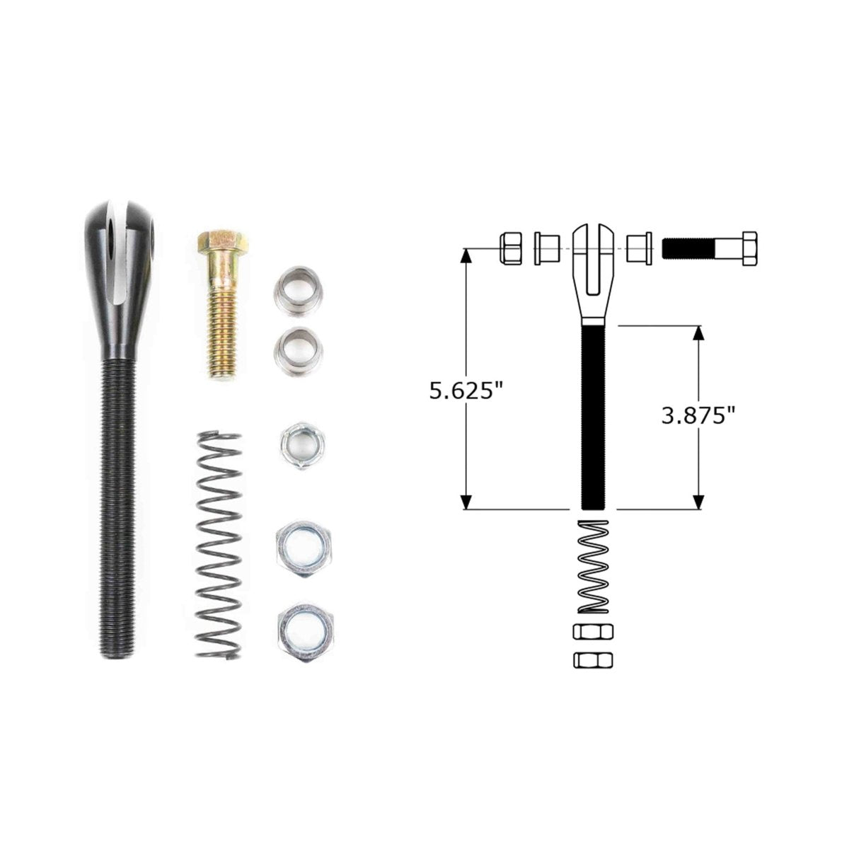 Dirt King Limit Strap Clevis | Truck Brigade