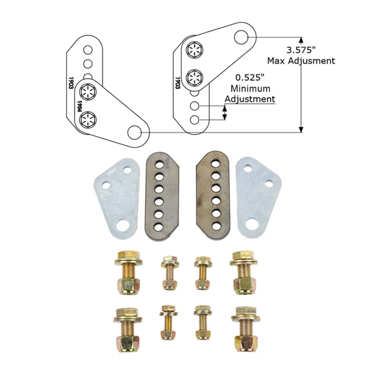 Dirt King Limit Strap Mounting Kits | Truck Brigade